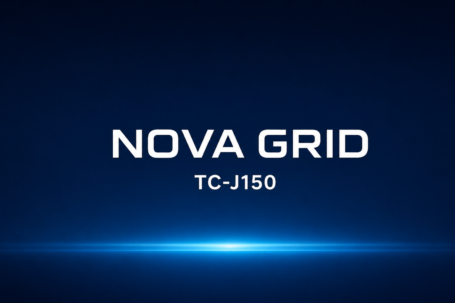 HMI 启动画面 · NOVA GRID（演示）