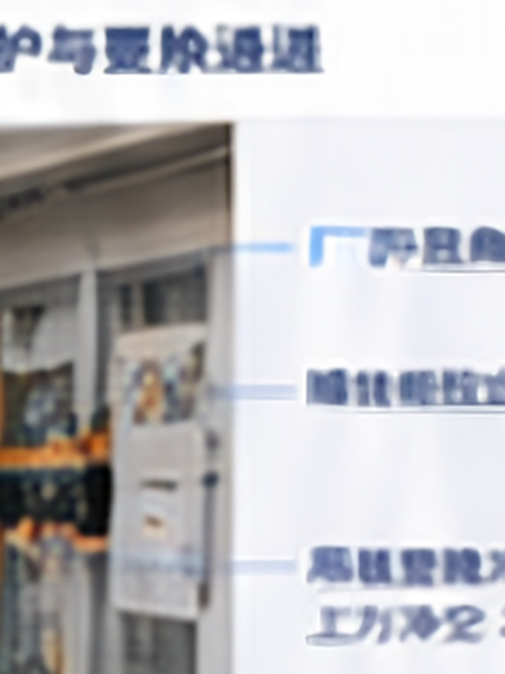 维护通道与开门净空标注