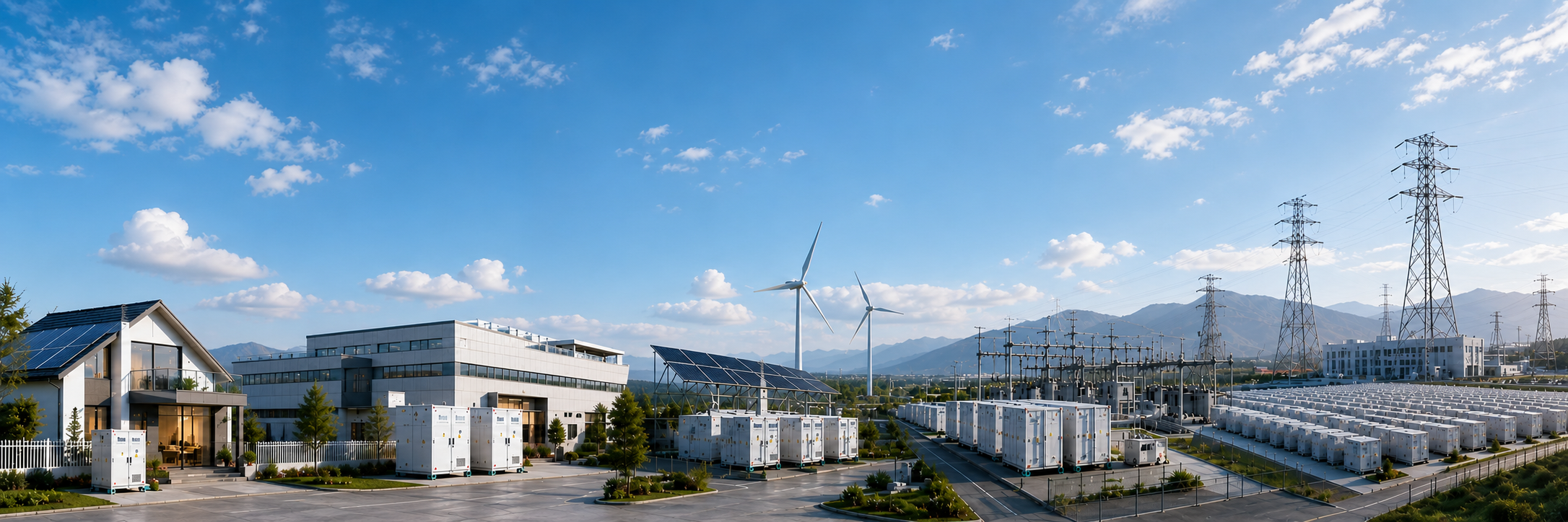 Energy storage applications from residential to utility scale