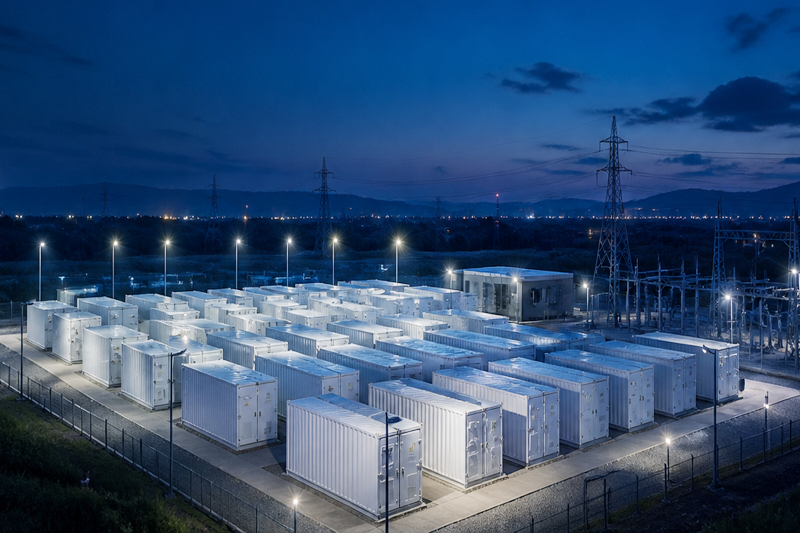 TIANCHU energy storage system project site